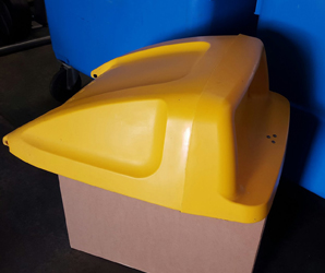 Used 240lt Cabri Lid – Yellow